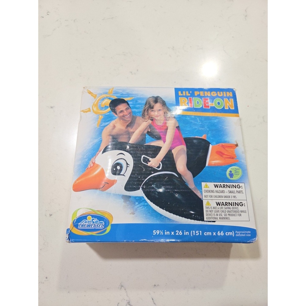 Intex Wet Set Lil' Penguin Ride-On pool 2010 In Box